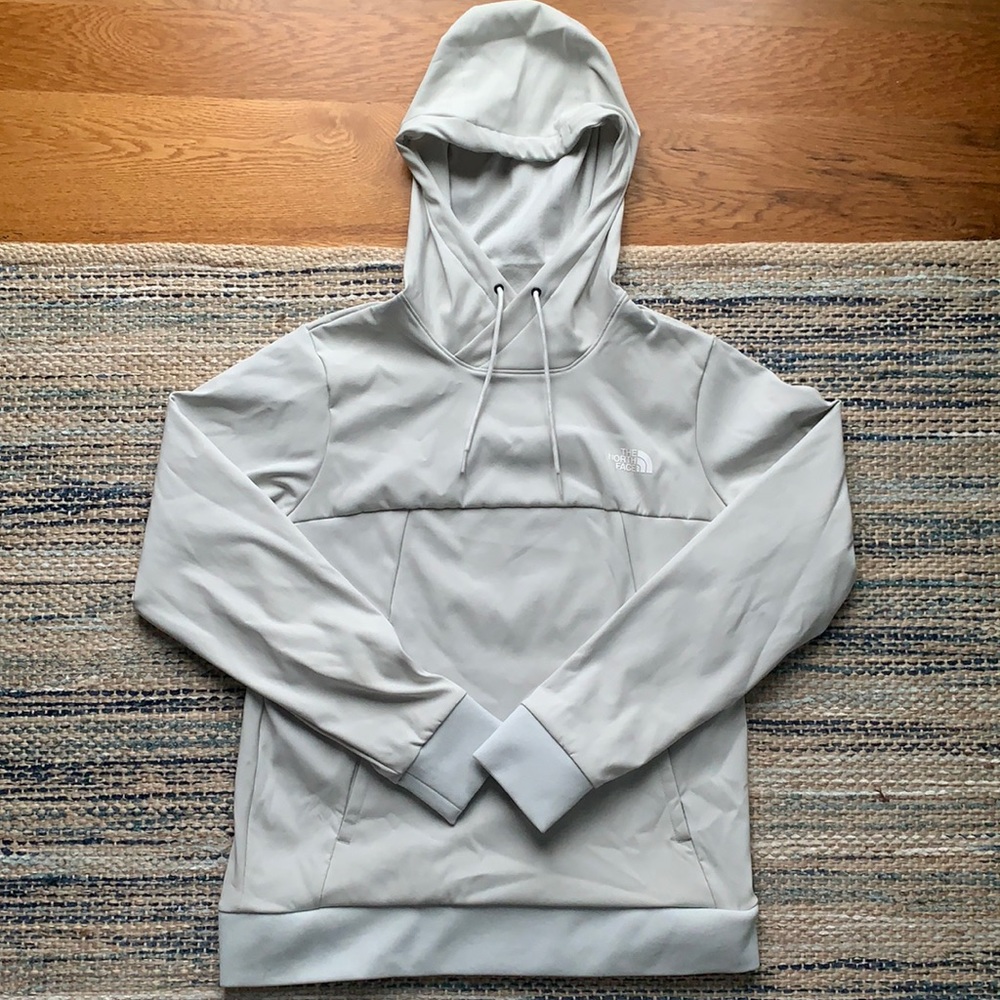 North Face Light Grey Hoodie